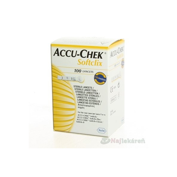Accu-Chek Softclix pro odběrové pero 100 lancet