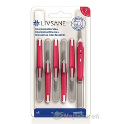 LIVSANE Mezizubní kartáčky kužel 2,2–3,2 mm 6 ks