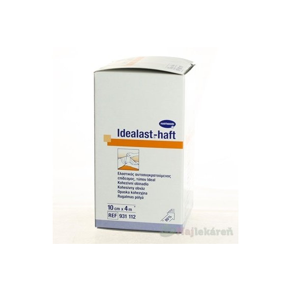 Idealast Haft elastický krátkotažný obvaz 10 cm × 4 m 1 ks
