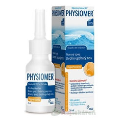 PHYSIOMER Nosní sprej hypertonický s obsahem mořské vody 20 ml