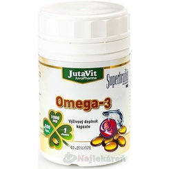 JutaVit Omega-3 100 kapslí