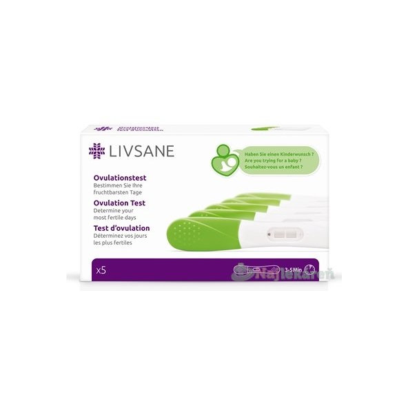 LIVSANE Ovulační test 5 ks
