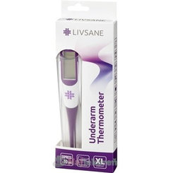 LIVSANE podpažní teploměr s XL displejem