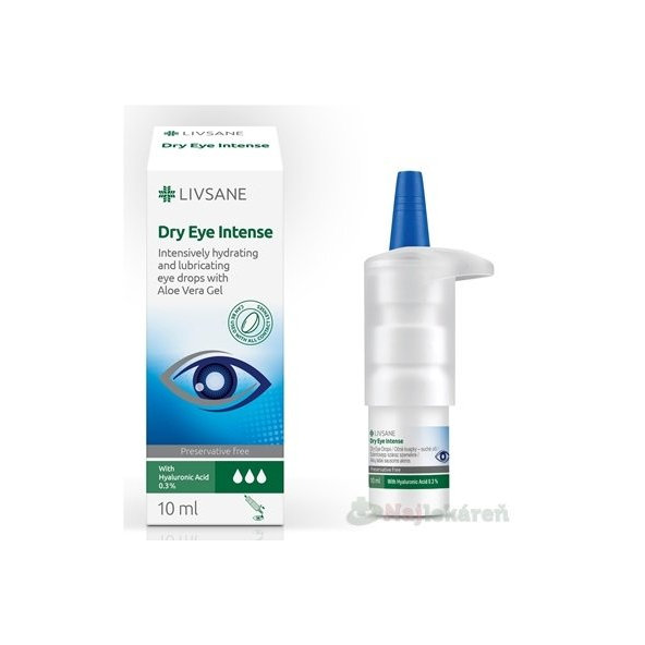 LIVSANE oční kapky 0,3 % HA 10 ml