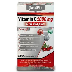 JutaVit vitamin C 1000 mg + D3 Duo 100 tablet