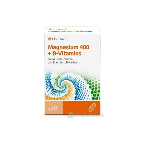 LIVSANE hořčík s vitamíny B 60 tablet