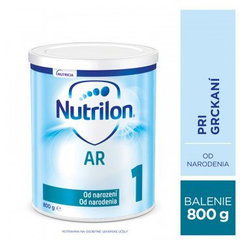 Nutrilon 1 AR speciální počáteční mléko při ublinkávání 0 m+ 800 g