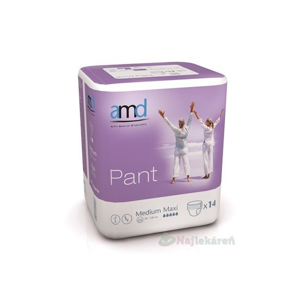 AMD Pant Maxi inkontinenční kalhotky velikost M 14 ks