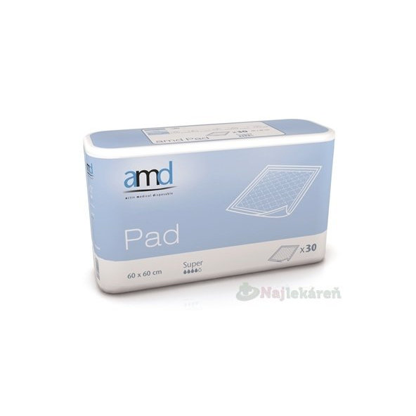 AMD Pad Super podložky pod pacienta 60x60 cm 30 ks
