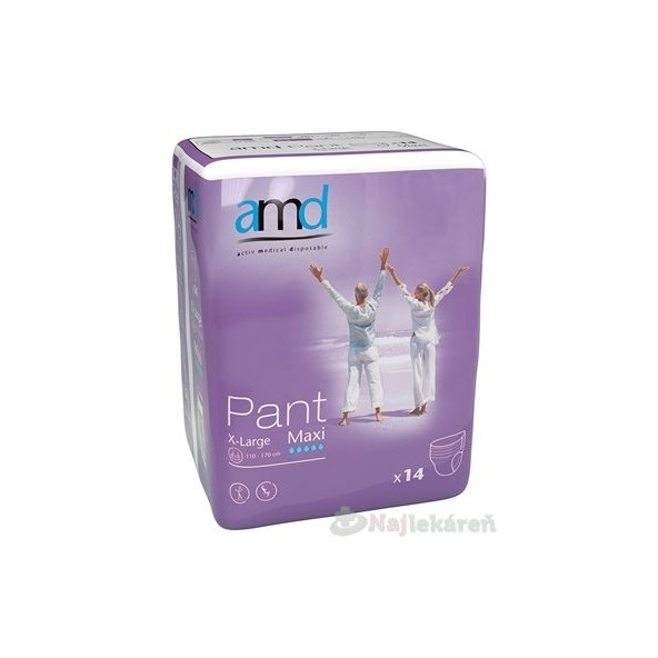 AMD Pant Maxi inkontinenční kalhotky velikost XL 14 ks