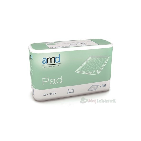 AMD Pad Extra podložky pod pacienta 60x60 cm 30 ks