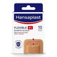 Hansaplast Flexible XL elastická náplast 5×7,2 cm 10 ks