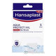 Hansaplast Aquaprotect XXL vodotěsná náplast 8×10cm 5 ks