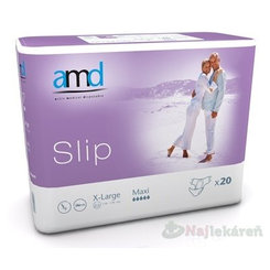AMD Slip Maxi inkontinenční pleny velikost XL 20 ks
