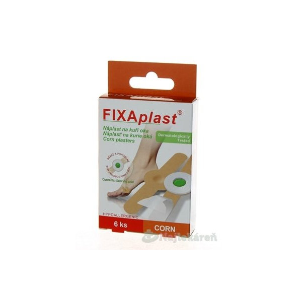 FIXAplast CORN náplast na kuří oka 6 ks