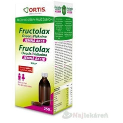 Fructolax sirup ovoce a vláknina 250 ml