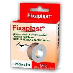 FIXAplast cívková textilní náplast 1,25 cm × 5 m 1 ks