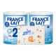 France Lait 2 mléčná výživa 6-12 m + Linteo Baby podložka