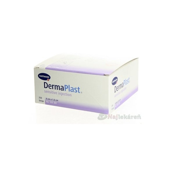 Dermaplast Injection Sensitive náplasti po injekci 250 ks