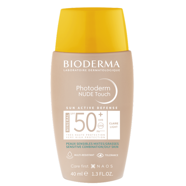 BIODERMA Photoderm NUDE Touch Mineral světlý SPF 50+ 40 ml