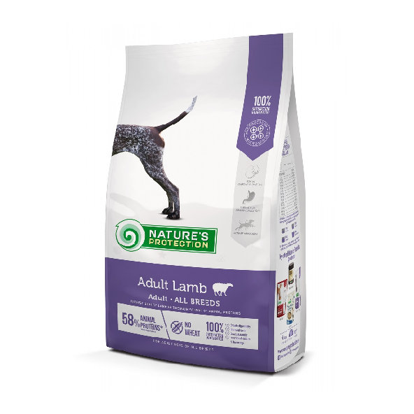 Natures Protection pro psy adult jehněčí 4 kg