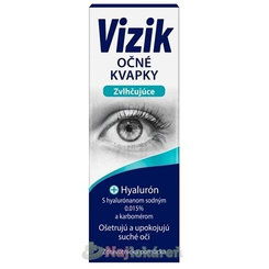 Vizik zvlhčující oční kapky s hyaluronem 10 ml