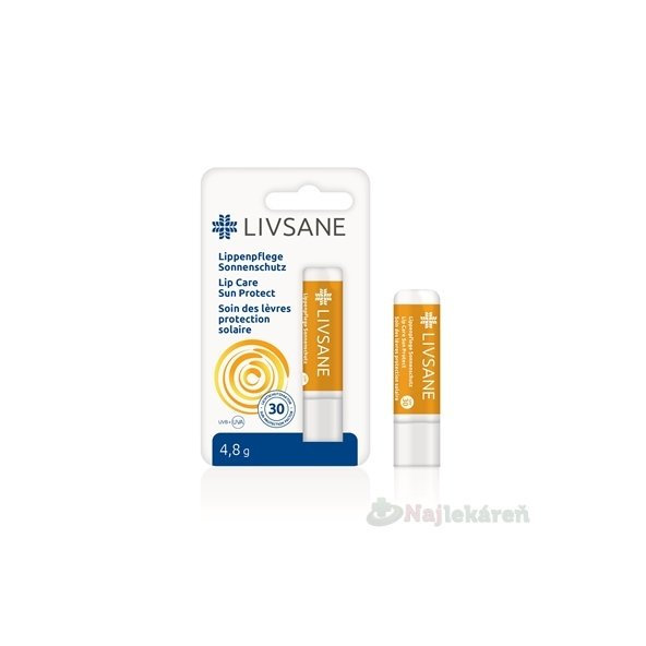 LIVSANE Balzám na rty Sun Protect SPF 30 4,8 g