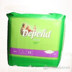 DEPEND Bed Absorpční podložky L 60 x 90 cm 10 ks