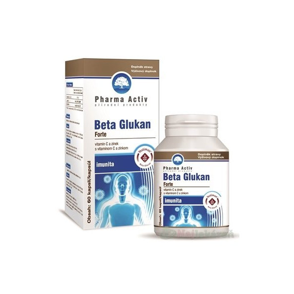 Pharma Activ Beta Glukán Forte 60 tablet
