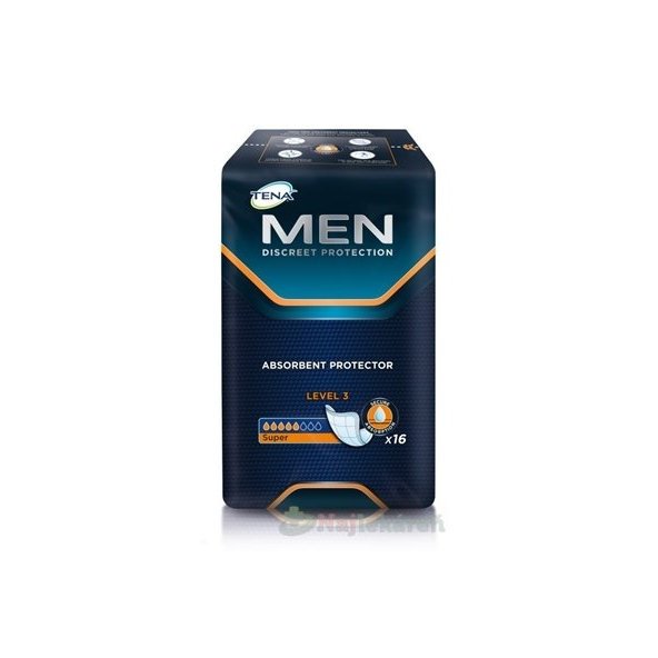 TENA Men Level 3 inkontinenční vložky pro muže 16 ks