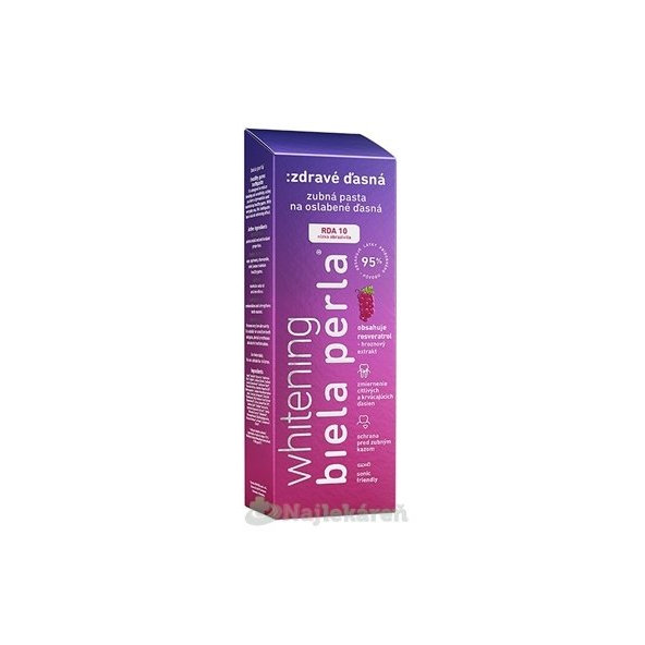Biela Perla Zdravé dásně Whitening zubní pasta 75 ml