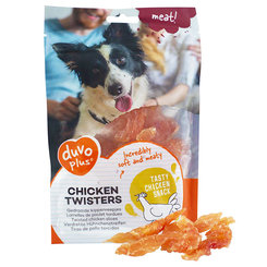 Duvo+ Pamlsek Twister kuřecí pro psy 80 g