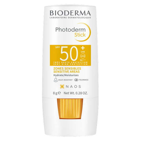 BIODERMA Photoderm tyčinka na rty a citlivá místa SPF50+ 8 g