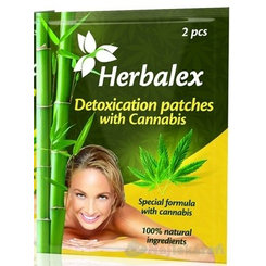 Herbalex detoxikační náplasti s konopím 2 ks