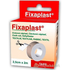 FIXAplast cívková textilní náplast 2,5 cm × 2 m 1 ks