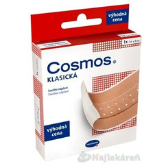 Cosmos Klasická textilní náplast hnědá 1 m × 8 cm