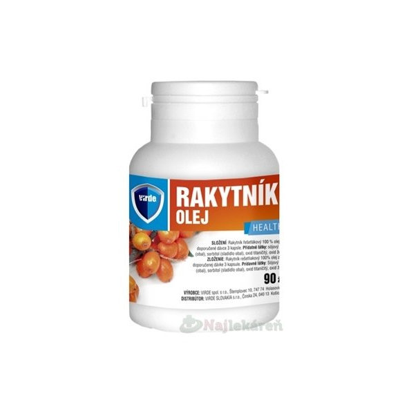 Virde rakytníkový olej 90 kapslí