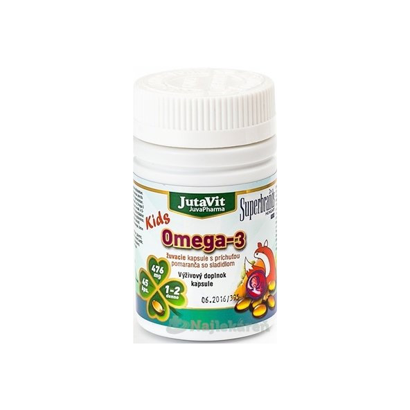 JutaVit Omega-3 Kids 45 kapslí