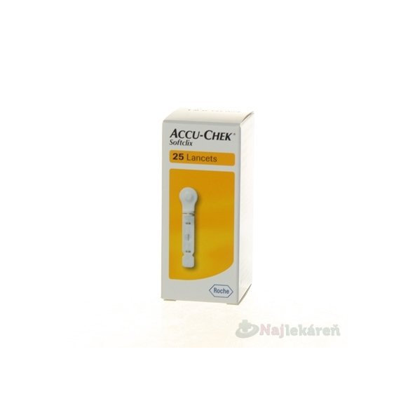 Accu-Chek Softclix pro odběrové pero 25 lancet