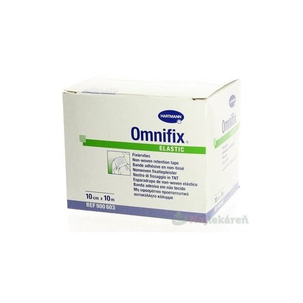 Omnifix Elastic fixační náplast z netkané textilie 10cm×10m