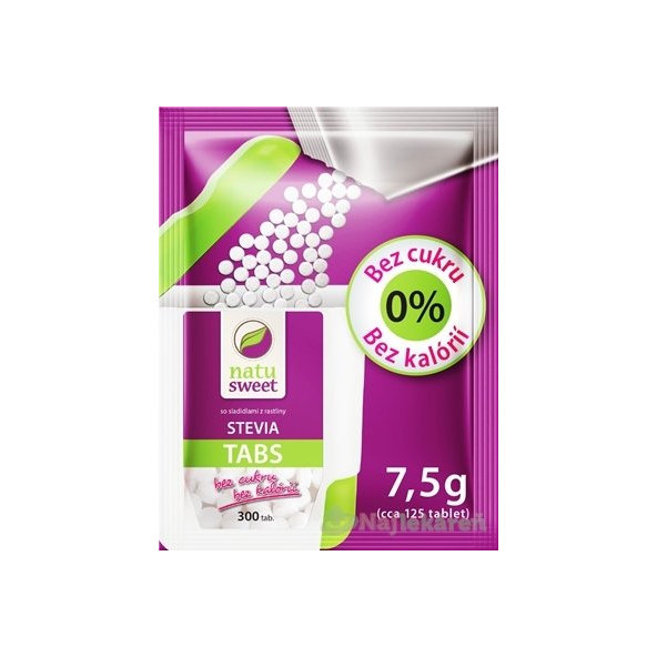 Natusweet Stevia TABS refill 7,5 g