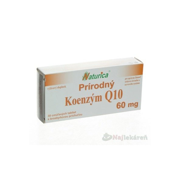Naturica Přírodní Koenzym Q10 60 mg 30 tablet