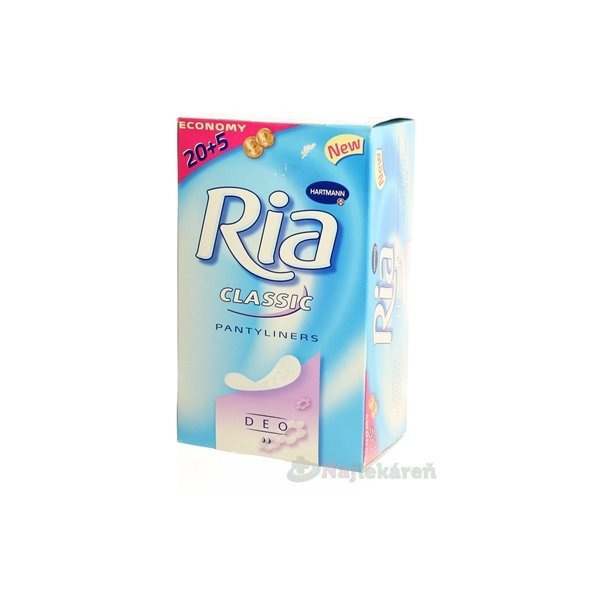 Ria Slip Classic Deo slipové vložky 25 ks
