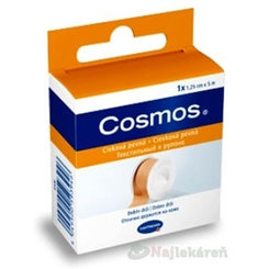Cosmos pevná fixační náplast z textilní tkaniny 1,25 cm × 5 m