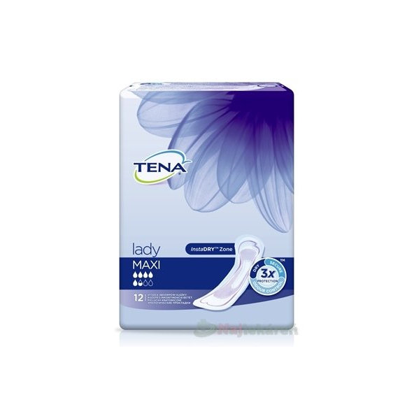 TENA Lady Maxi inkontinenční vložky 12 ks