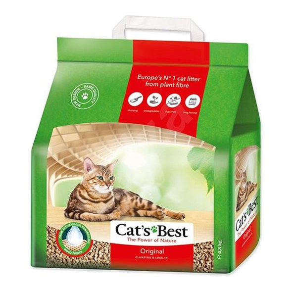 Cats Best Öko Plus podestýlka 4,3 kg / 10 l