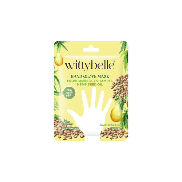 WittyBelle výživná maska na ruce v rukavicích