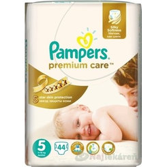 Pampers Premium Care jednorázové pleny vel. 5 Junior 44 ks