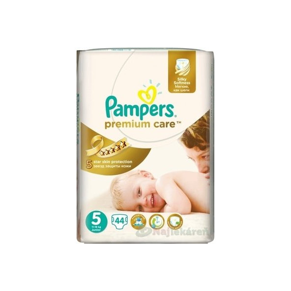 Pampers Premium Care jednorázové pleny vel. 5 Junior 44 ks