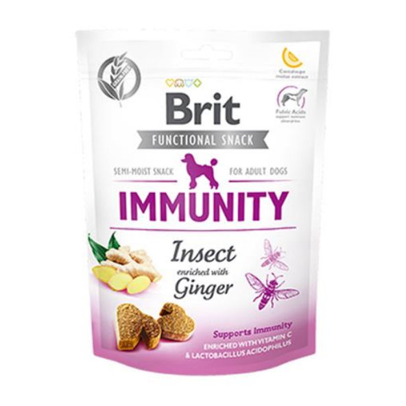 Brit Care funkční pamlsek pro psy s hmyzem 150 g